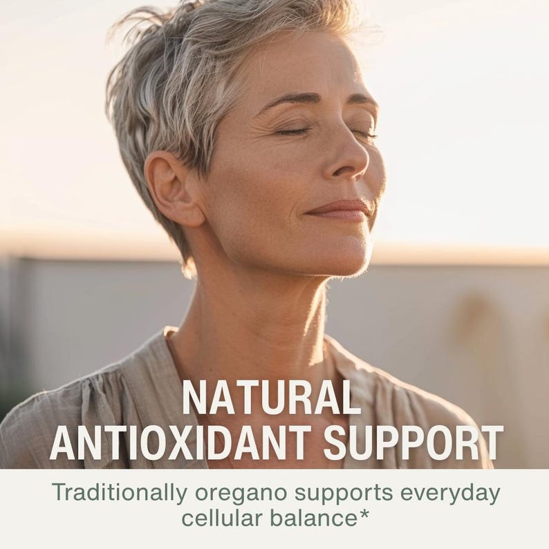 100% Pure Organic Greek Oregano Oil – Undiluted, Certified Organic | Natural Wellness DIETARY SUPPLEMENT image 2
