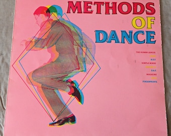 Methods of Dance, Virgin Sampler Vinyl Album, Artists inc Simple Minds Heaven 17 and The Human League, New Wave Music, Vintage 80's vinyl LP