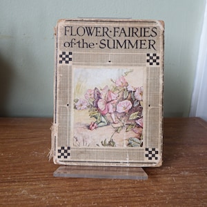 Cicely Mary Barker Vintage Book, Flower Fairies of the summer, Flower Fairies Book, Antique Poetry Book, Mothers Day Gift