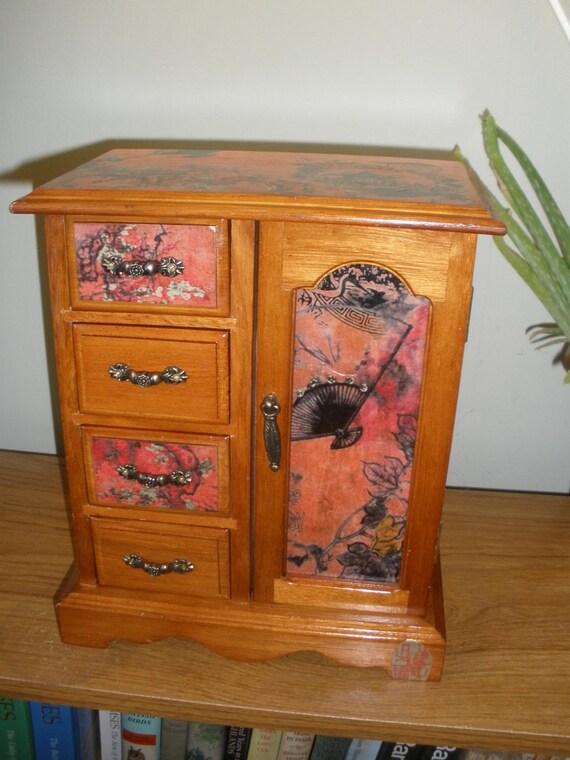 Oriental cheap jewelry armoire