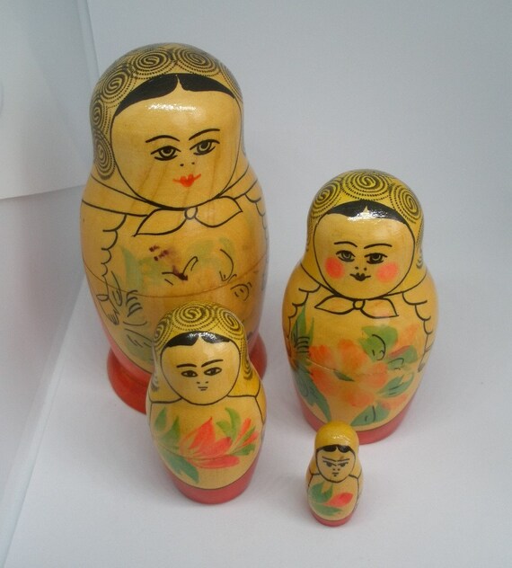 vintage matryoshka dolls