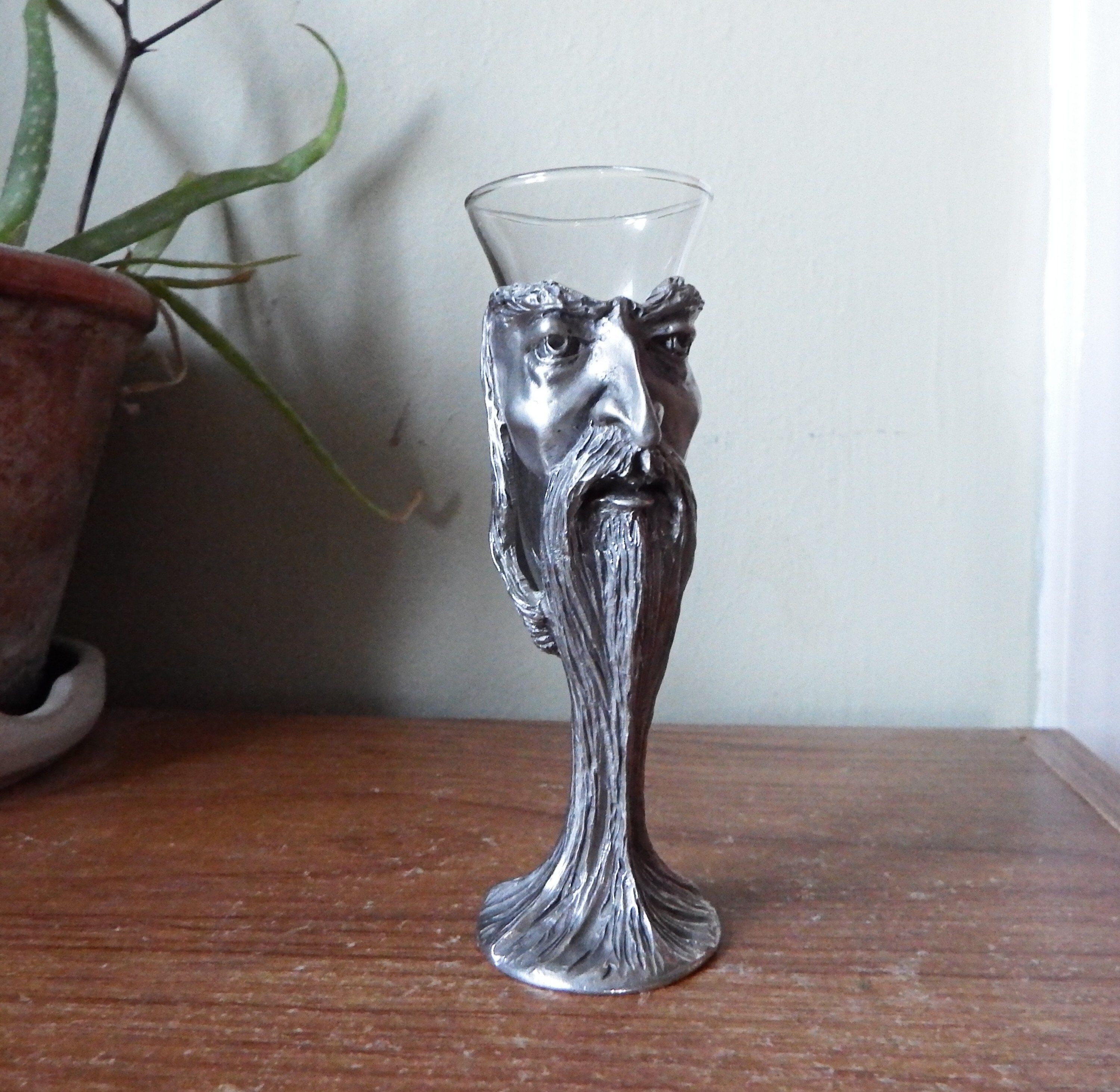 Vintage Royal Selangor Pewter Shot Glass, GANDALF, Unique