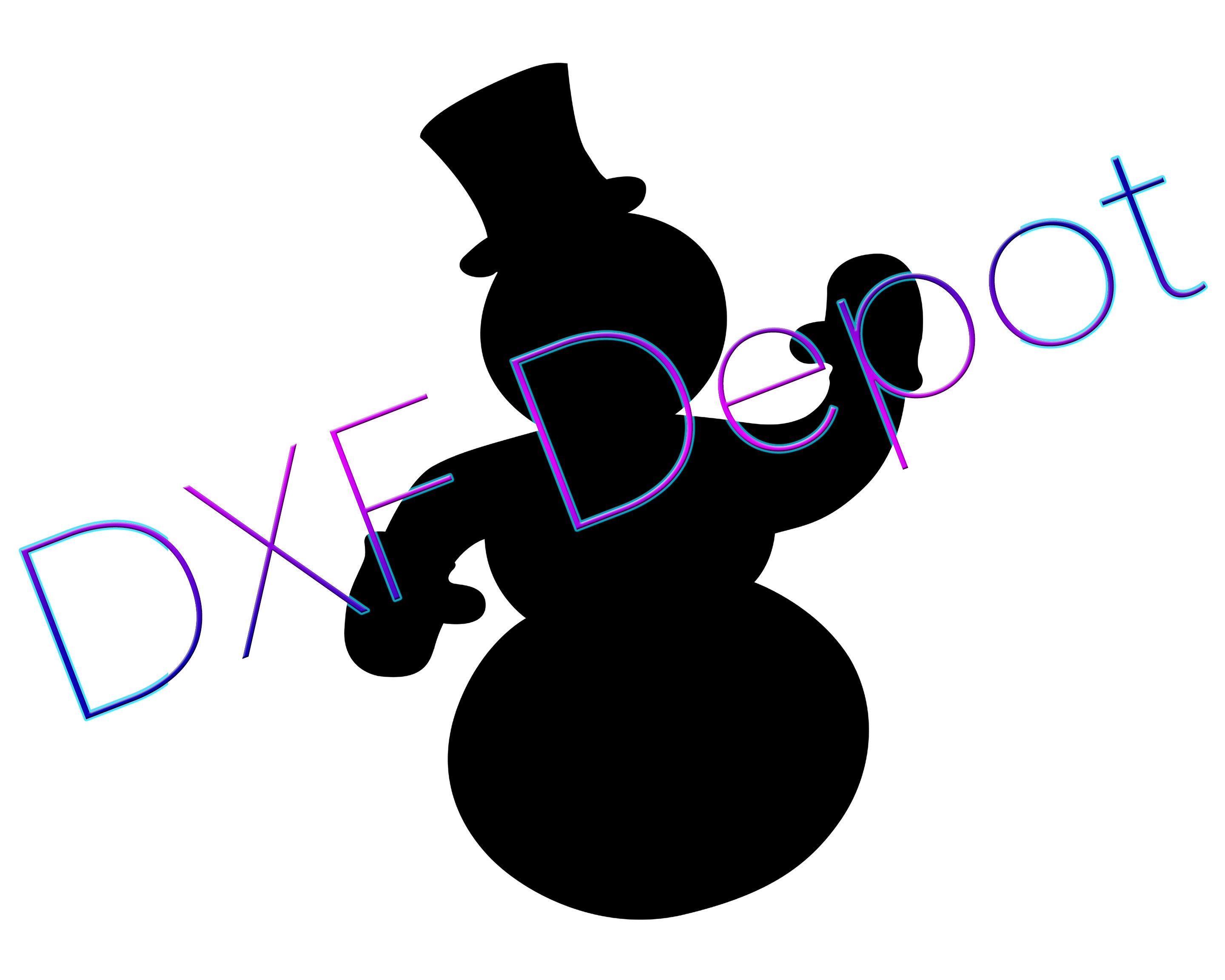 Snowman Dxf Vector Art Clip Art Png Ai Jpeg Pdf Etsy