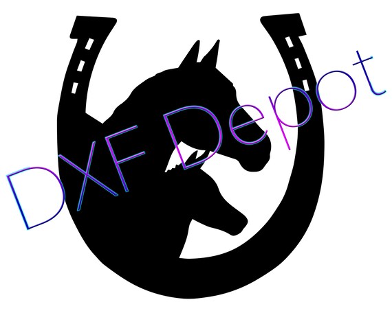 Horseshoe Dxf Vector Art Clip Art Png Ai Jpeg Etsy