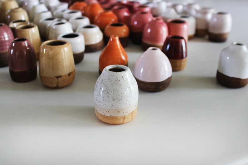Miniature Pottery Vase Party Favors for Guests in Bulk Etsy