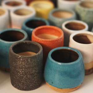 Miniature Pottery Planters Artist's Choice Surprise Set - Etsy