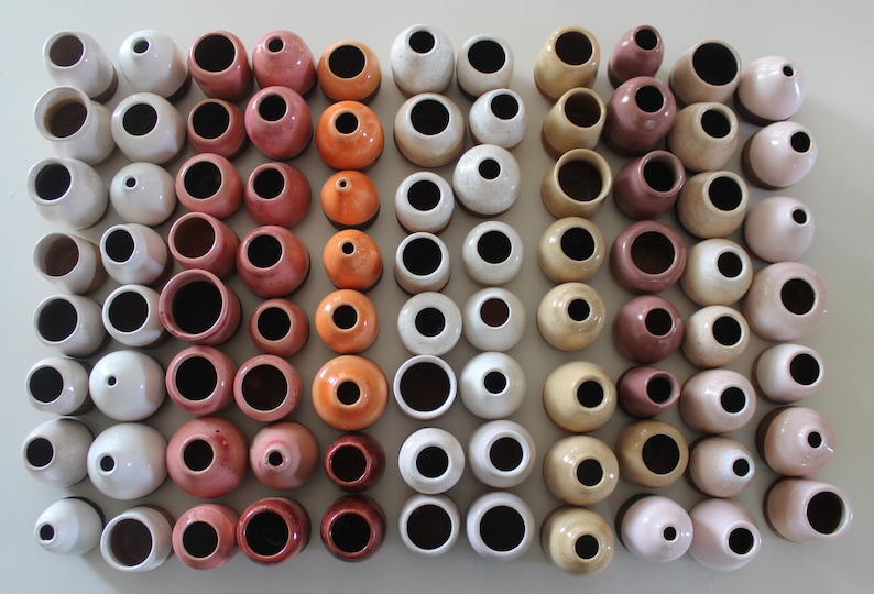 Miniature Pottery Vase Party Favors for Guests in Bulk Etsy