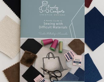 Sewing Difficult Fabrics Guide | Sewing Denim, Velvet, Faux Fur | Bag Making Tips | Sewing Reference PDF
