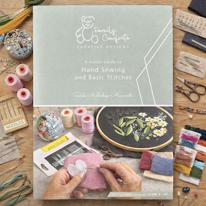 Guía de puntadas de costura a mano / Puntadas básicas de costura en PDF / Técnicas de aguja e hilo / Referencia de costura