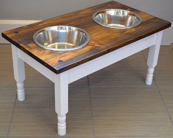 Elevated Dog Feeder Dog Lover Gifts Etsy