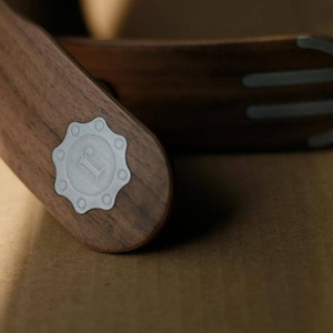 WALNUT - Wood Fender for Brompton (Non-Rack Type)
