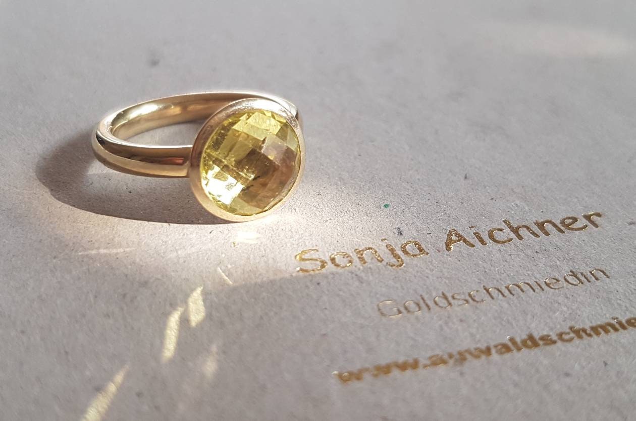 Sardinia Moonstone Ring