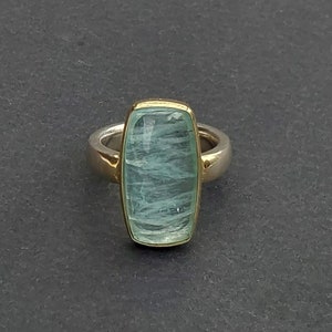 Aquamarine ring