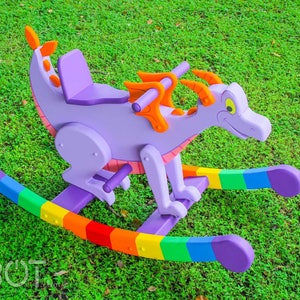 Dragon Rocker Template & Instructions: Digital Download