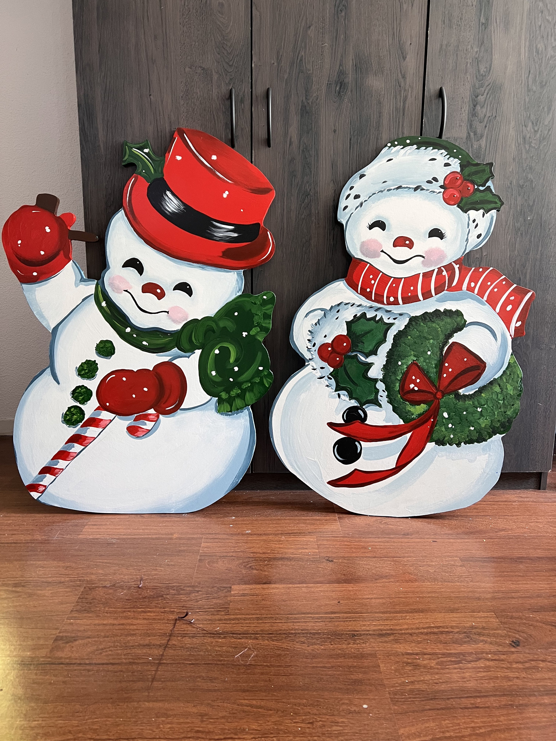 Snow Man「D.D.」 Vintage Snowman - Vintage Christmas- Vintage Look Snowman