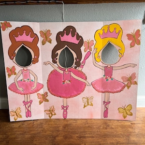 Ballerina Party Decor- Ballerina Birthday- Ballet Party Prop- Ballerina Photo Op- Ballet Decorations- Dance Party Cutout- Ballerina Cutout