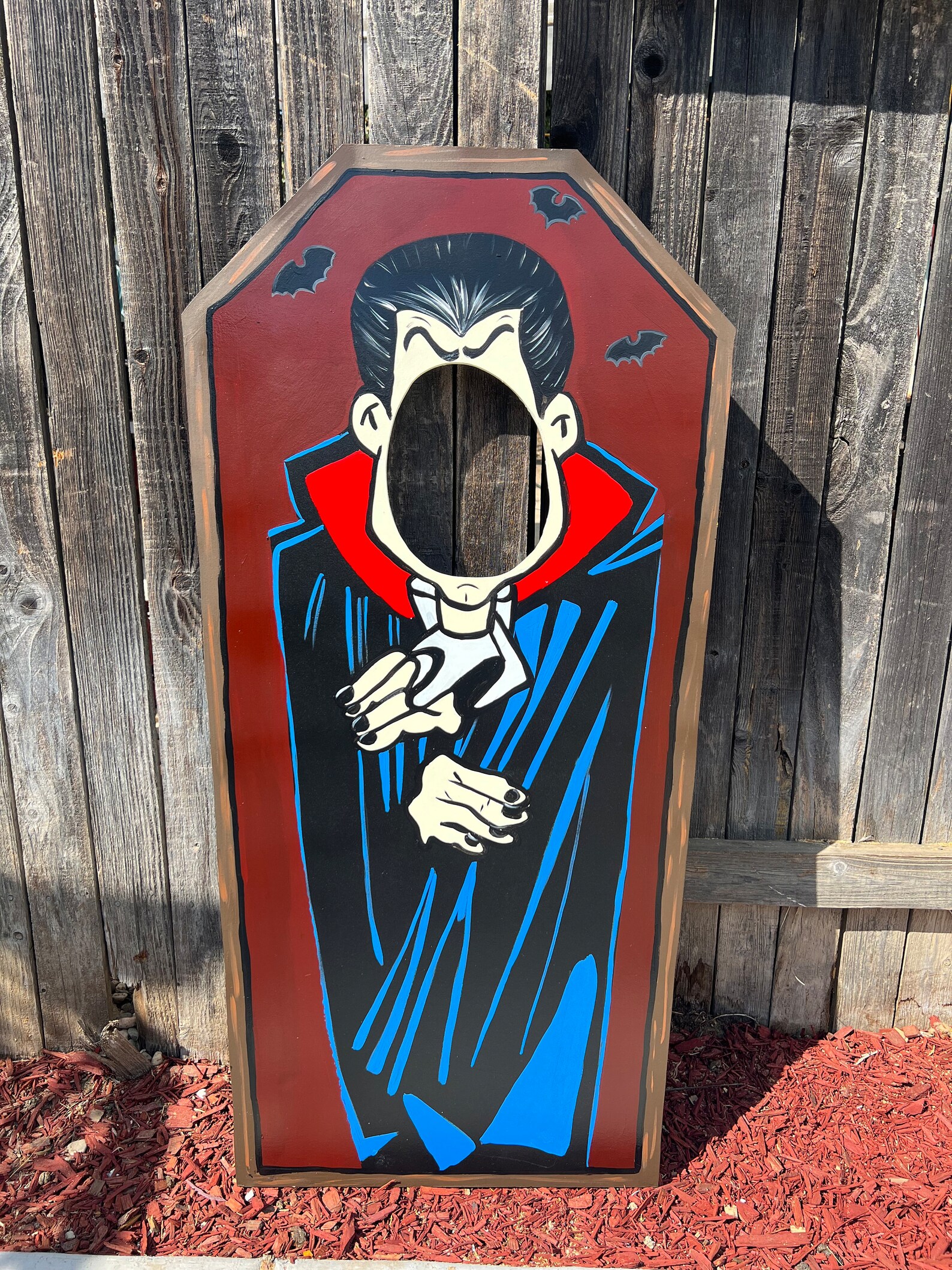 Vampire Cutout- Dracula Cutout- Halloween Yard- Vampire Yard- Dracula ...