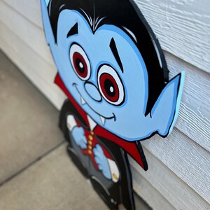 Vampire Cutout- Vampire Yard Art- Vampire Yard Sign- Halloween Yard ...