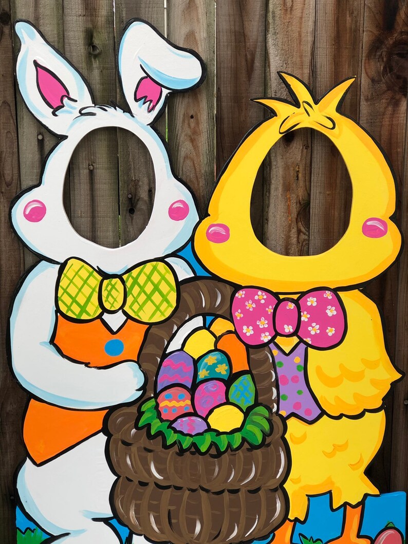 Easter Photo Prop Easter Bunny Op Easter Photo Op Easter Etsy