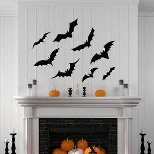 Bat Decals, Bat Wall Decals, Bat Stickers, Halloween Decor, Bats, Halloween Decorations, Halloween Party, Halloween, Halloween Supplies