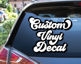 Custom Decal, Custom Stickers, Vinyl Stickers, Custom Wall Decal, Custom Car Decal, Laptop Decal, Custom Sticker, Custom Decals, Name Decal