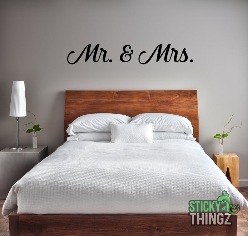 Custom Bedroom Wall Decal Custom Bedroom Sign Bedroom Wall Etsy