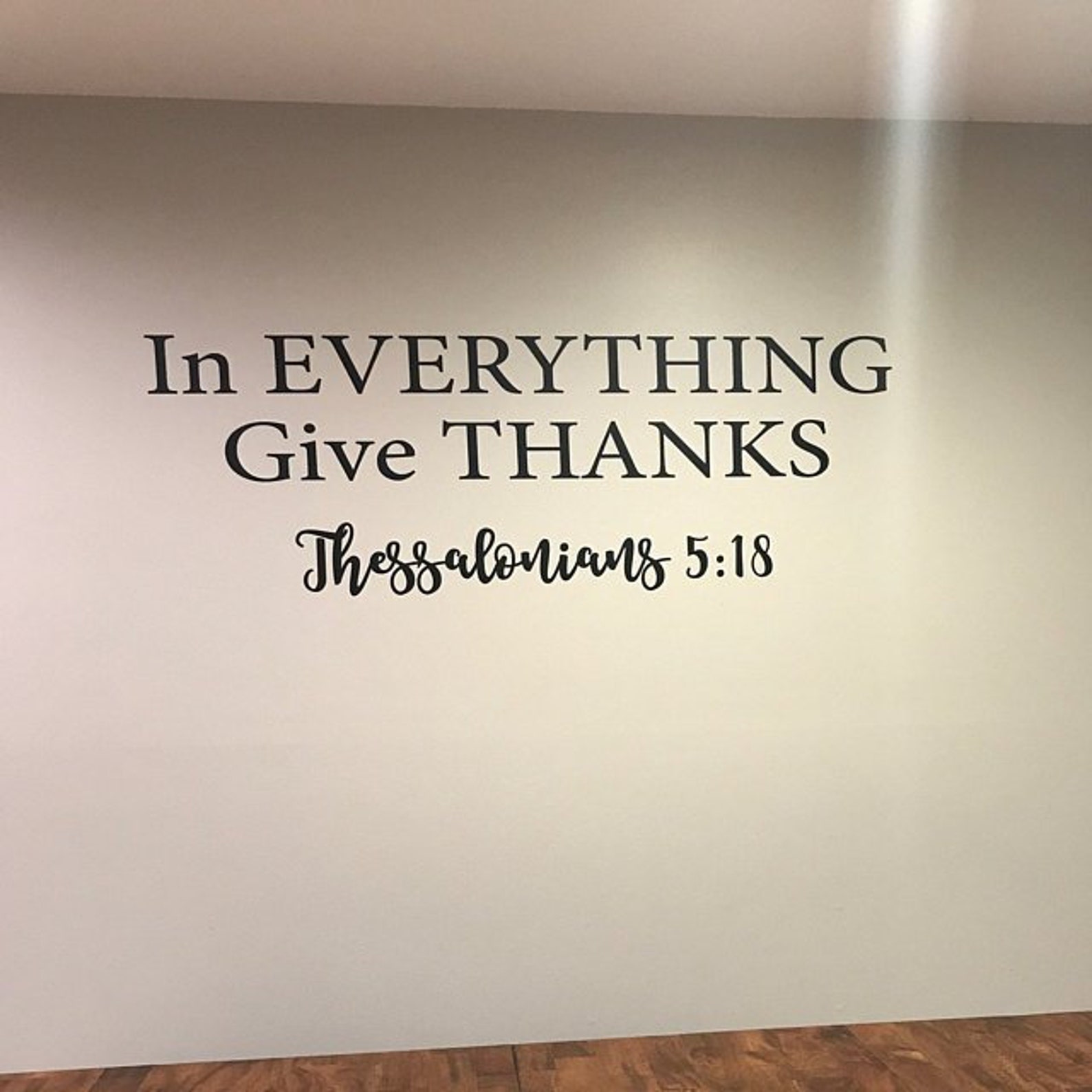 Religious Wall Decal Custom Wall Decal Christian Wall Etsy