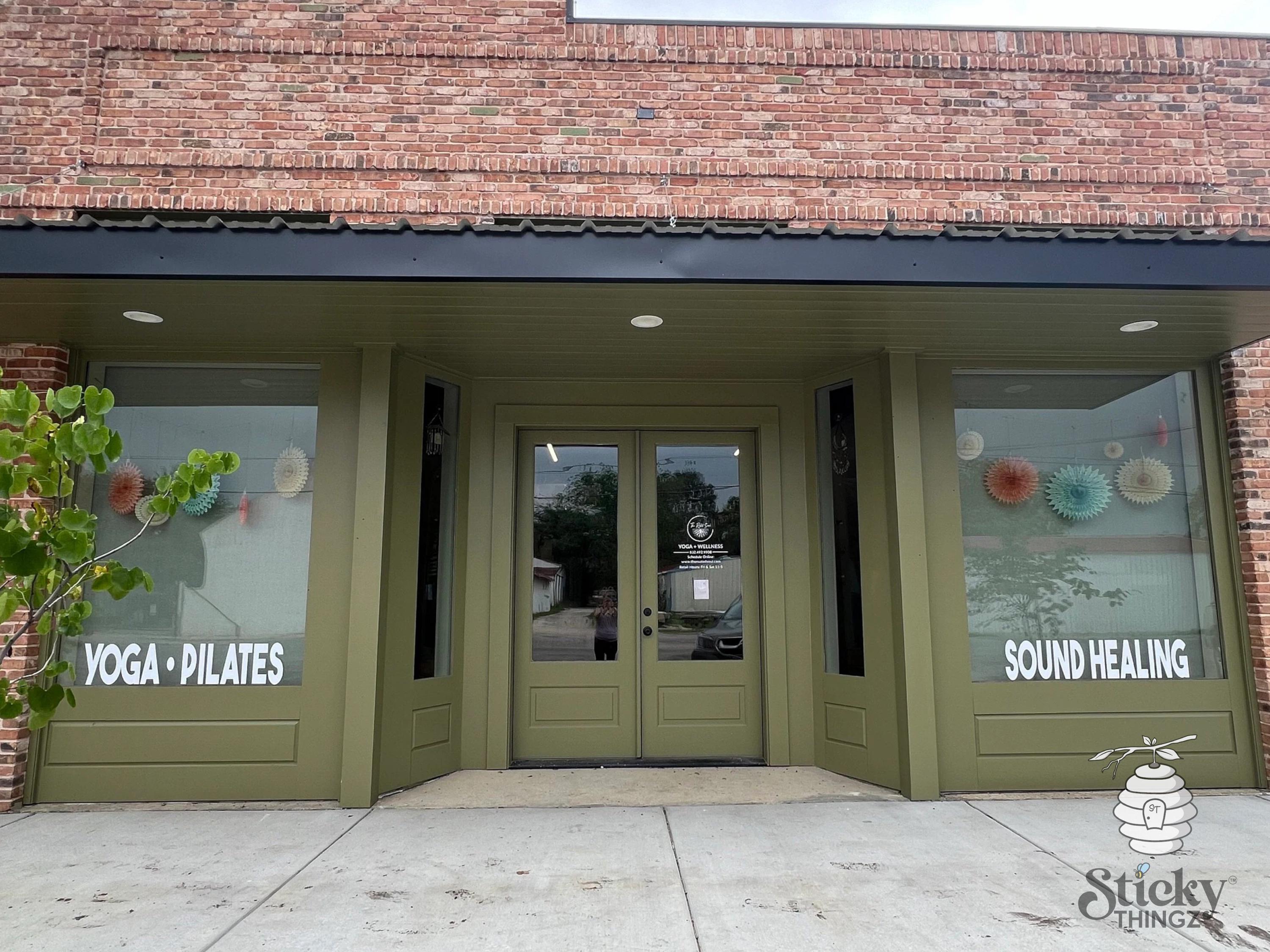 Custom Storefront Vinyl Decal - Business Branding Decor - Weatherproof ...