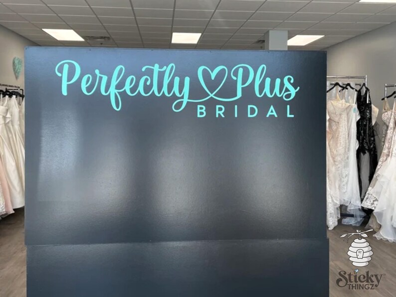 Custom Event Backdrop Decal - Party Photo Op Sign - Removable Vinyl ...