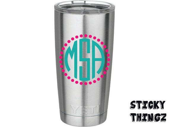 Yeti car decal discount