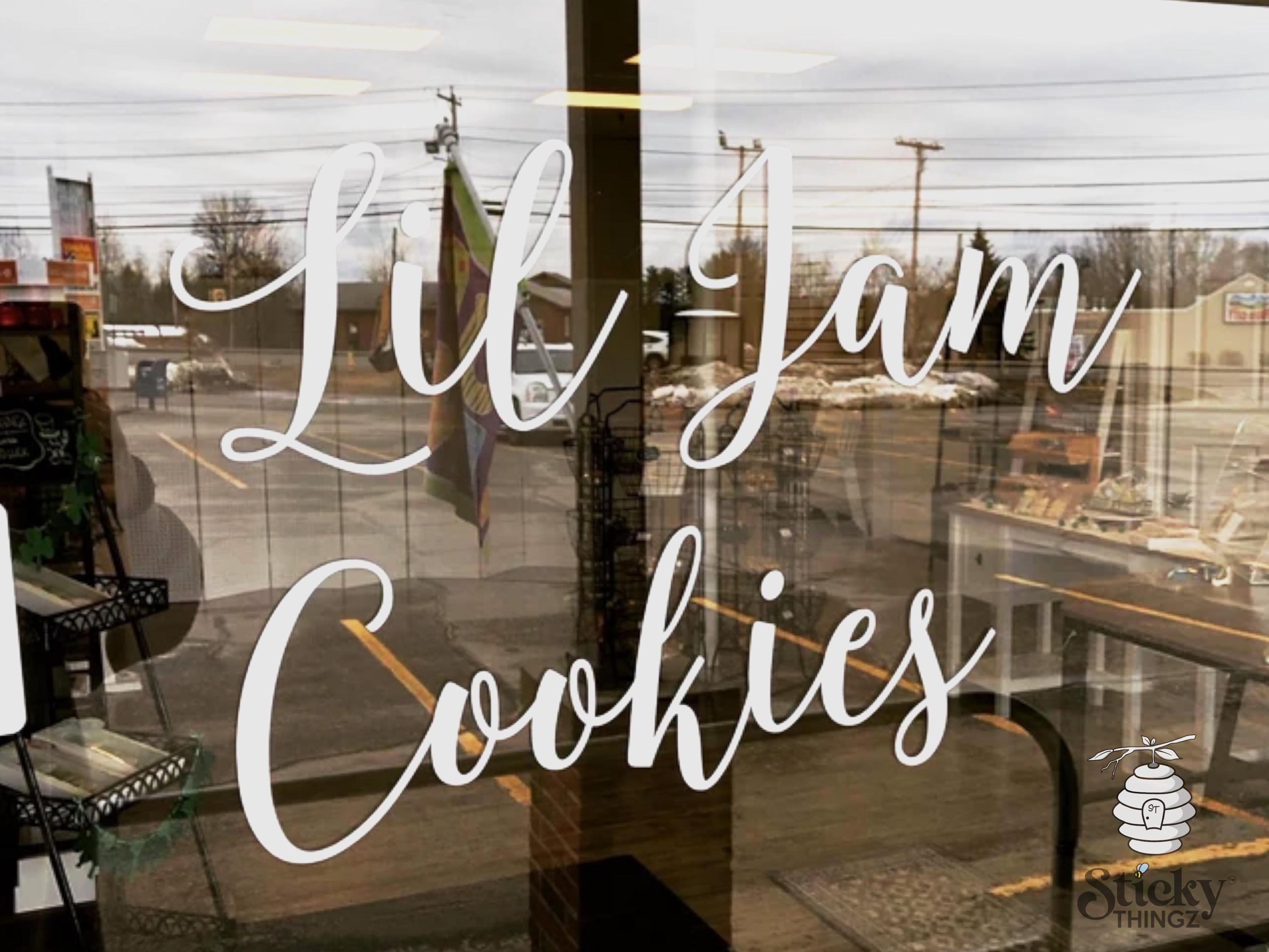Custom Storefront Vinyl Decal - Business Branding Decor - Weatherproof ...