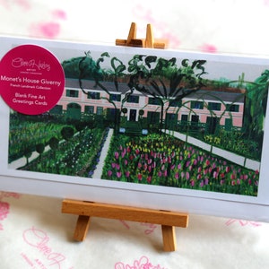 Monet's Garden Giverny - Zestaw 3 kartek okolicznościowych