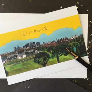 Biglietto d'auguri greenwich London