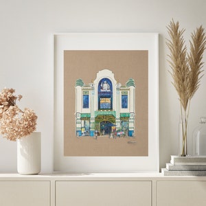 Michelin Building London SIGNED Fine Art Edition Print