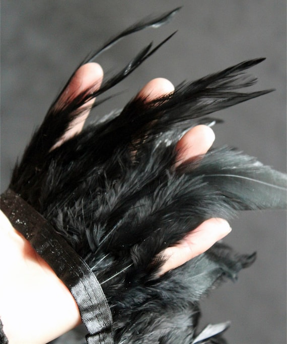 Black Feather Creative Fabric Dark Modeling Material - Etsy