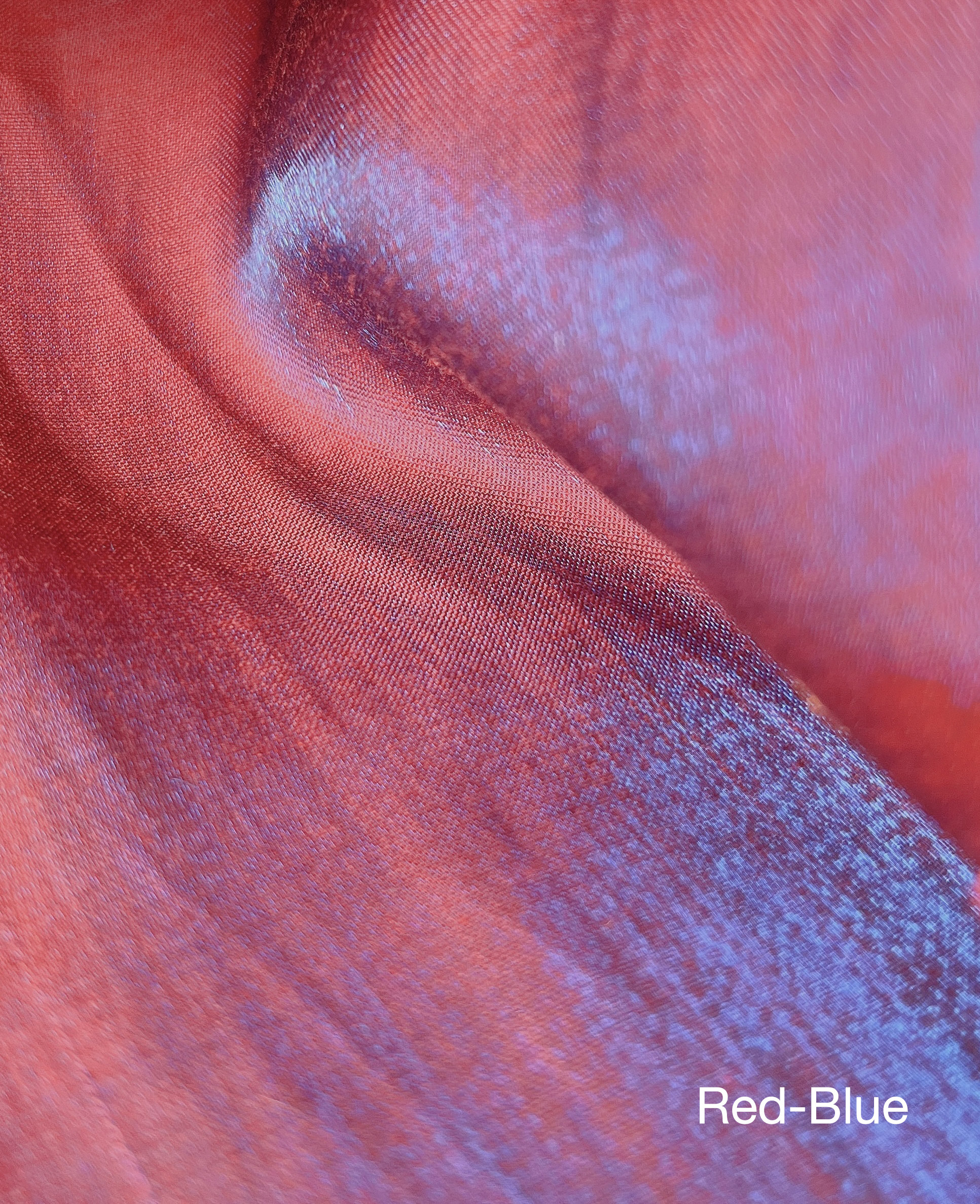 多彩な2色の光沢サテン反射ポリエステル生地 - Etsy 日本