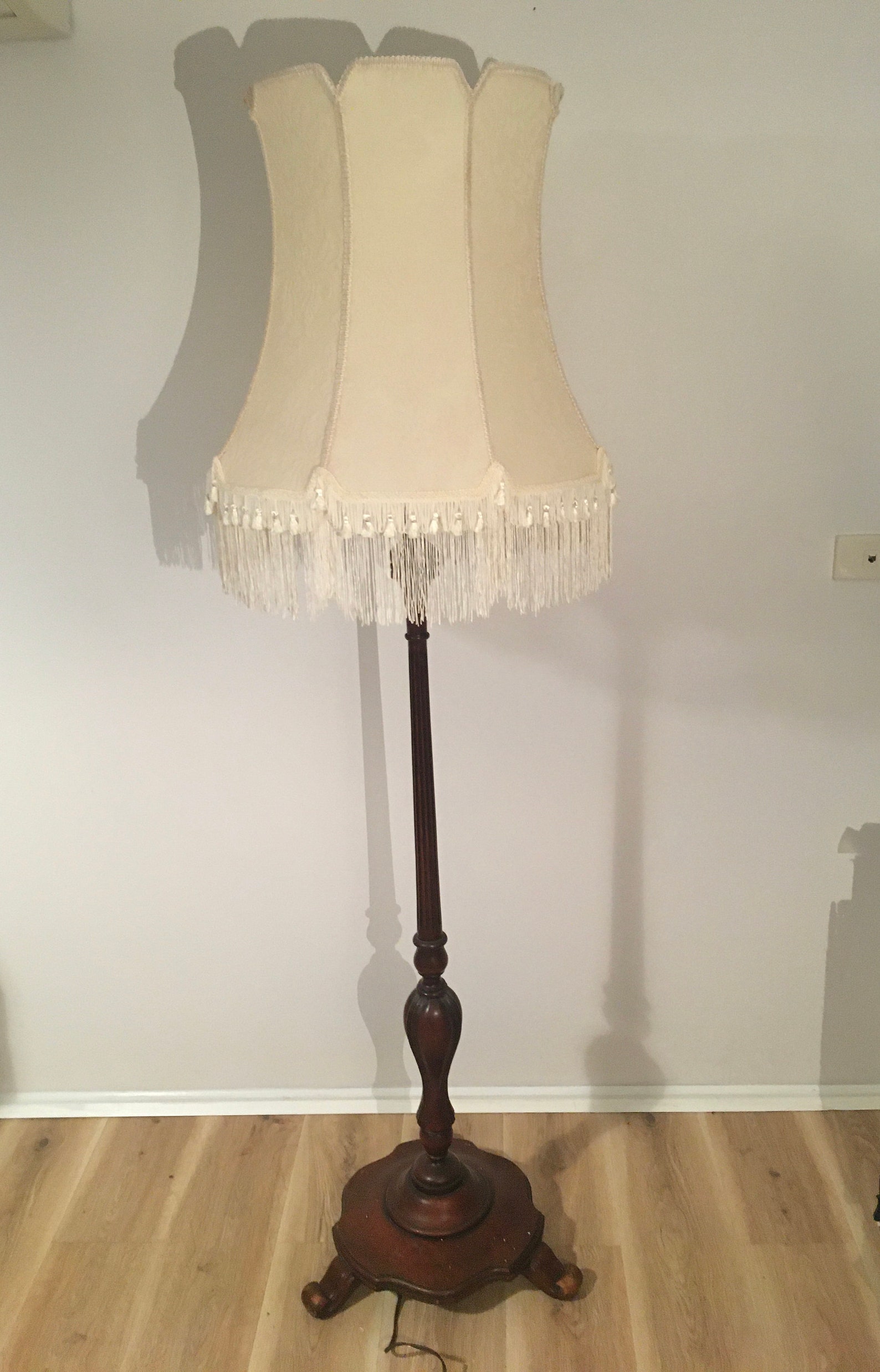 Fantastic cream floor lamp shade Etsy