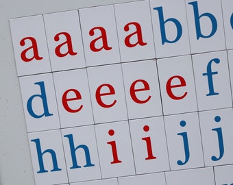 Alphabet magnétique, lettres minuscules