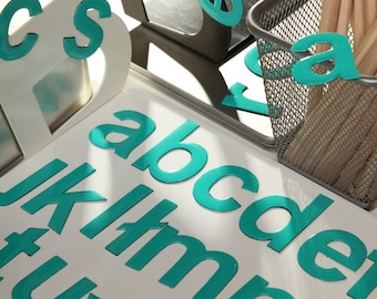 5 cm/2 inch Magnetic Letters - Refrigerator Magnets