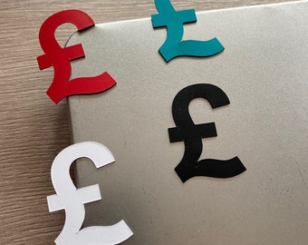 10 pcs Magnetic POUND sign