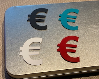 Magnetic EURO sign
