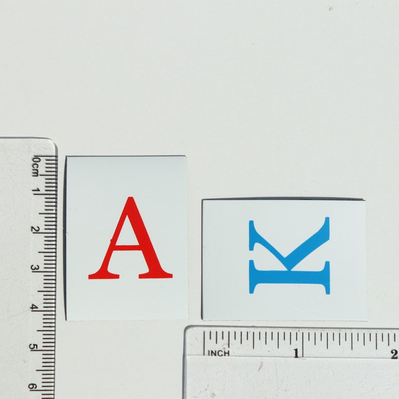 Magnetic Alphabet, UPPERCASE letters, magnets image 2