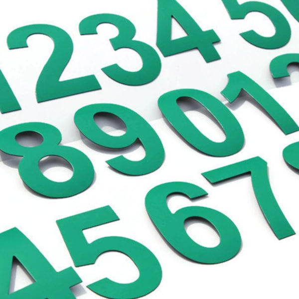 Magnetic Numbers perfect for school board or price list, DIGITS on Fridge Magnets, MagWords, Numbers for a board