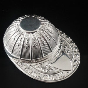 Jockey Cap Caddy Spoon, Novelty, Sterling, Silver, English, Cutlery, Tableware, Tea, Hallmarked Sheffield 1993, Francis Howard