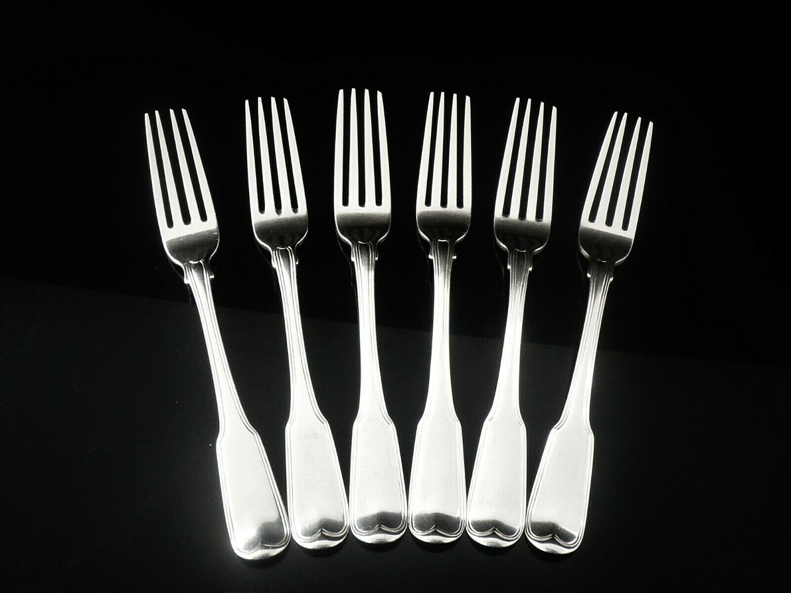 郵送買取 新品5台以上送料無料キャンペーン中！！  Silver Antique 6, Set CRESTED, Dinner, Forks, Table カトラリー