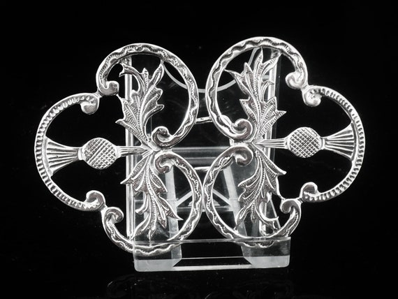 Silver Nurses Belt Buckle Sterling 