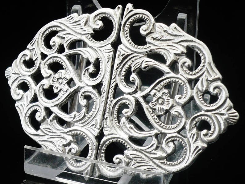 Silver Nurses Belt Buckle, Sterling, NEW, Solid, Scottish Hallmarked, Gift, Boxed, Dart Silver Ltd, REF:NEWBUK image 1