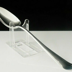 Silver Table Spoon, Hanoverian, Sterling, Antique, Cutlery, English, Tableware, Hallmarked London c.1765, Thomas & William Chawner