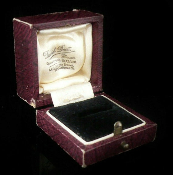 Victorian leather jewellery box - Gem