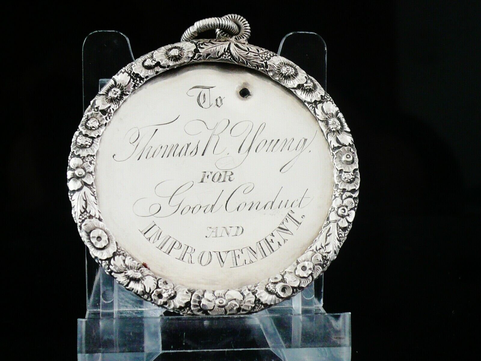 Sterling Silver Medal, Antique, English, School, Collectible, Grange ...